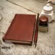 Small leather journal