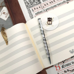 Penna a sfera twist "Musica"