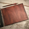 Livre d'or classique en cuir