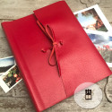 Wrap leather photo album