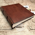 Classic leather photo album