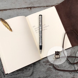 Penna a sfera twist "Floreale"