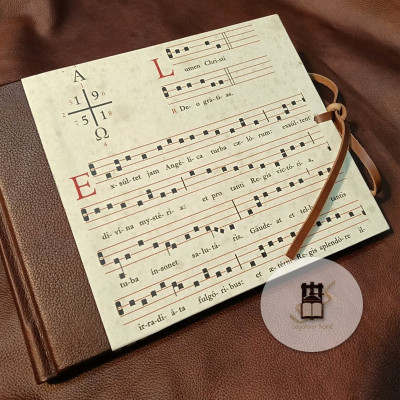 Choose this lovely music notebook for you next piano classes.