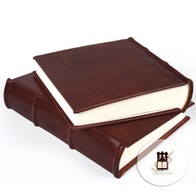 Album photo cuir italien luxe, style classique, tous les formats.