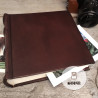 Album photo cuir italien luxe, style classique, tous les formats.