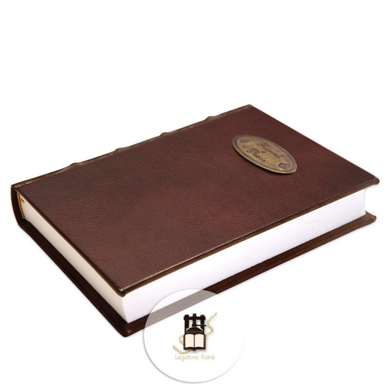 Journal intime relié cuir, cadeau pour esprits crépusculaire.