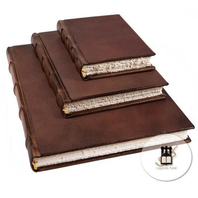Old style handmade leather journals with high quality paper.
