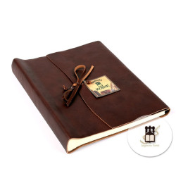 Wrap leather photo album