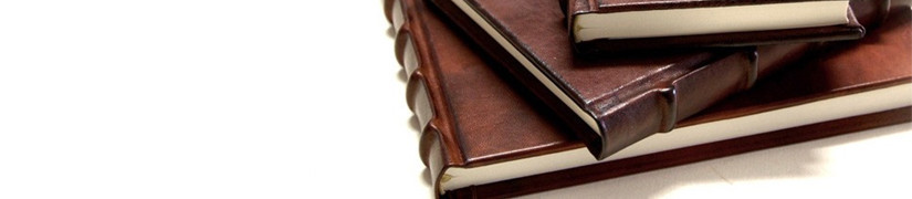 Livres d’or où conserver félicitations et témoignages d'un grand jour.